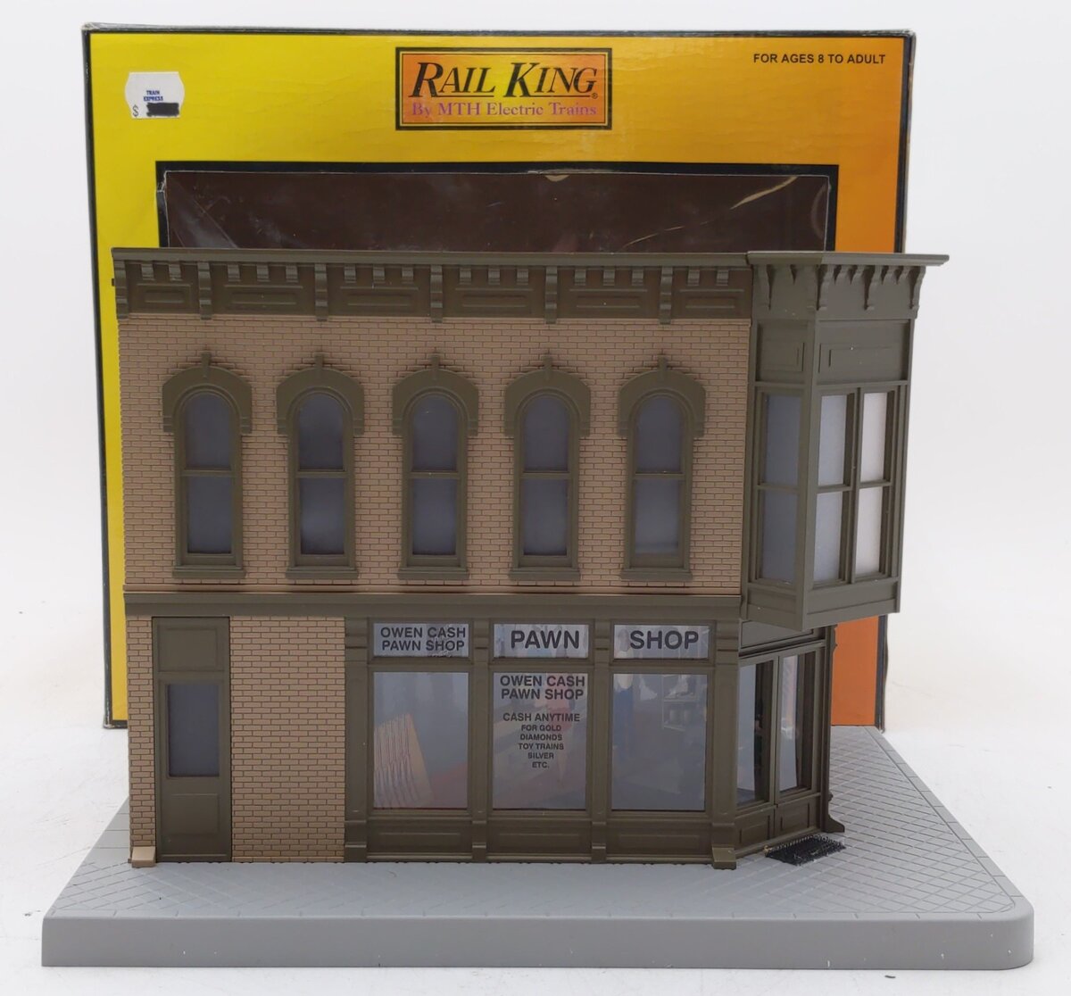 MTH 30-90232 Owen Cash Pawn Shop 2-Story Building