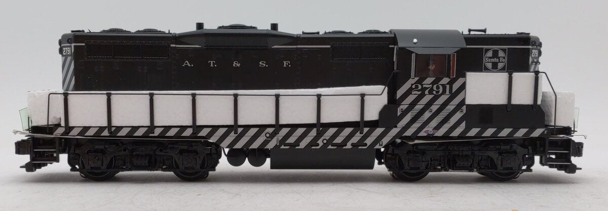 Lionel 6-28598 Santa Fe Zebra GP7 Diesel Locomotive #2791 EX/Box