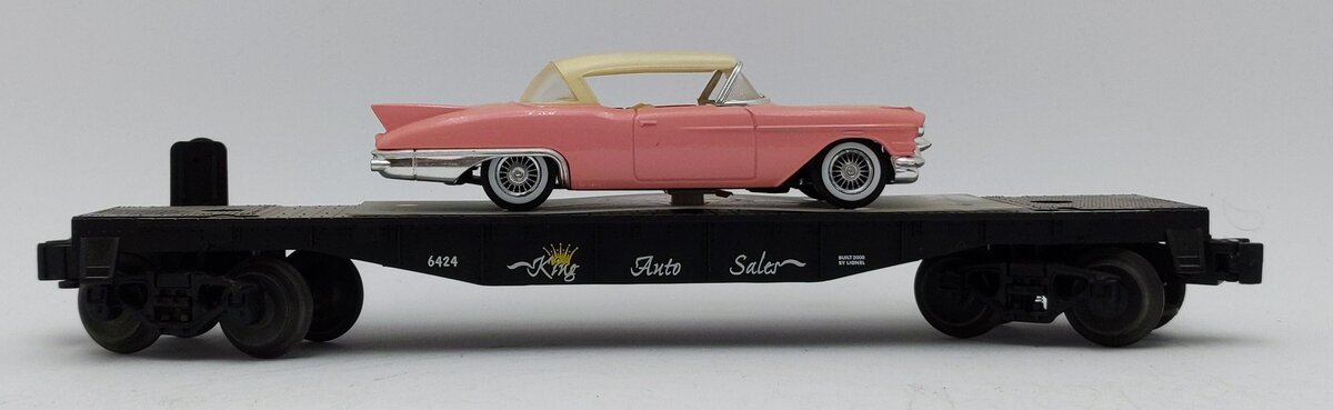 Lionel 6-36067 O Elvis Presley Flatcar with Pink Cadillac EX/Box