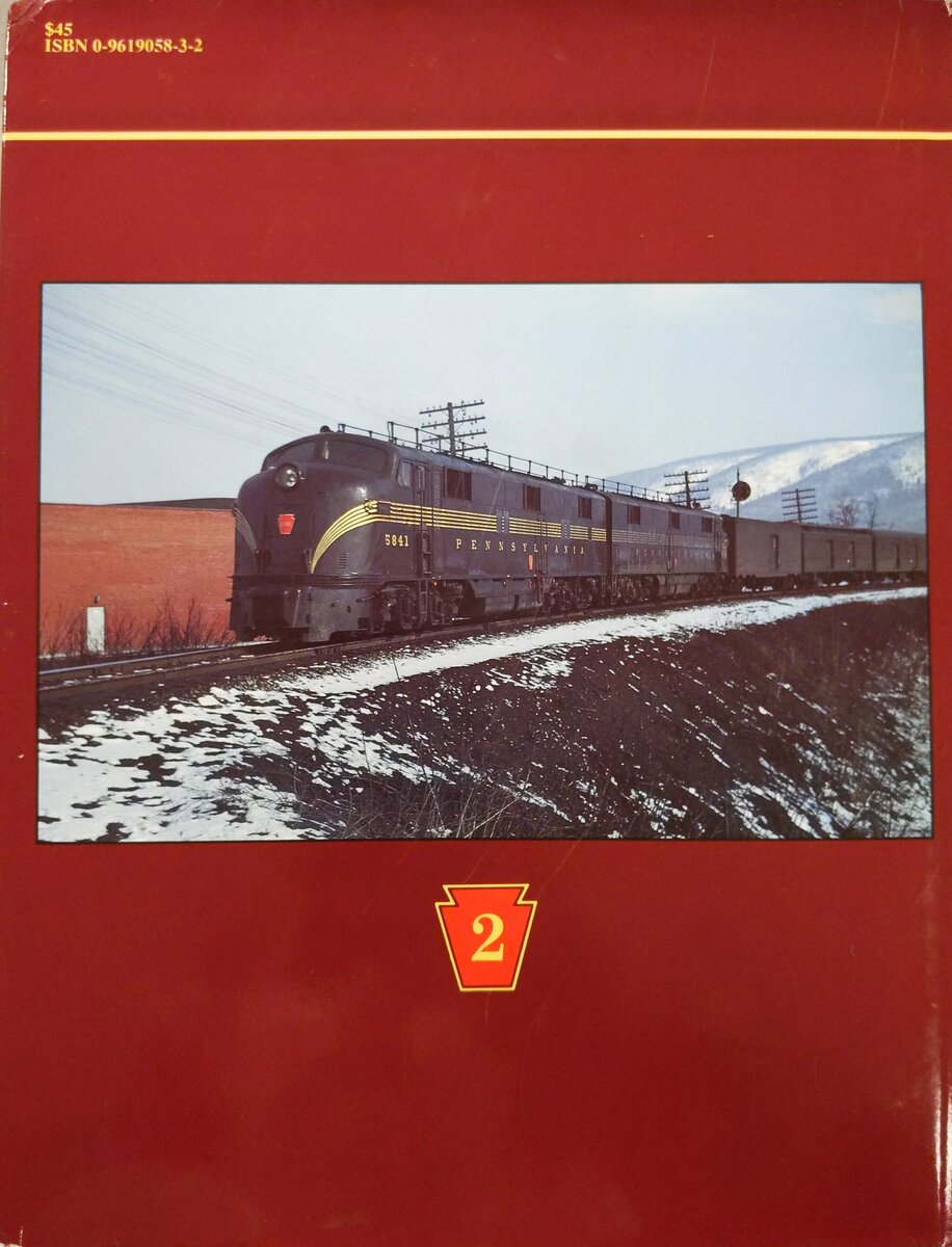 Pennsy Diesel Years, Vol. 2 Hardcover Book By Robert J. Yanosey VG