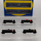 Athearn 73207 HO Santa Fe Single Dome Tank Car (Set of 6)