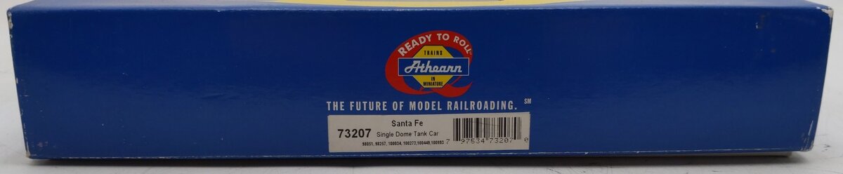 Athearn 73207 HO Santa Fe Single Dome Tank Car (Set of 6)