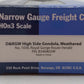 Blackstone Models 340402W HOn3 DRGW 1000 Ser. High Side Weathered Gondola #1036