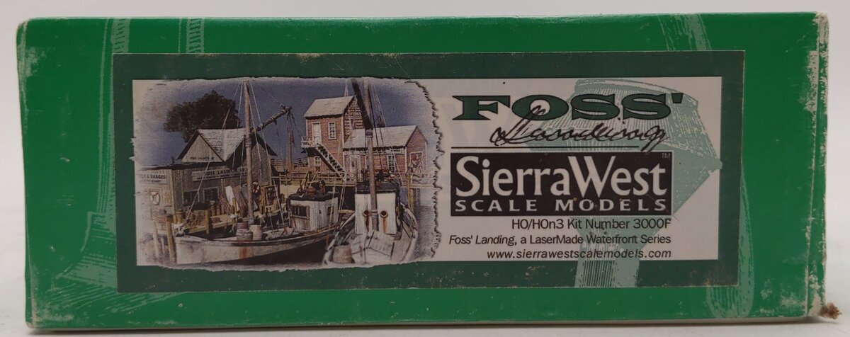 Sierra West 3000F HO Scale FOSS Landing Laser Cut Kits