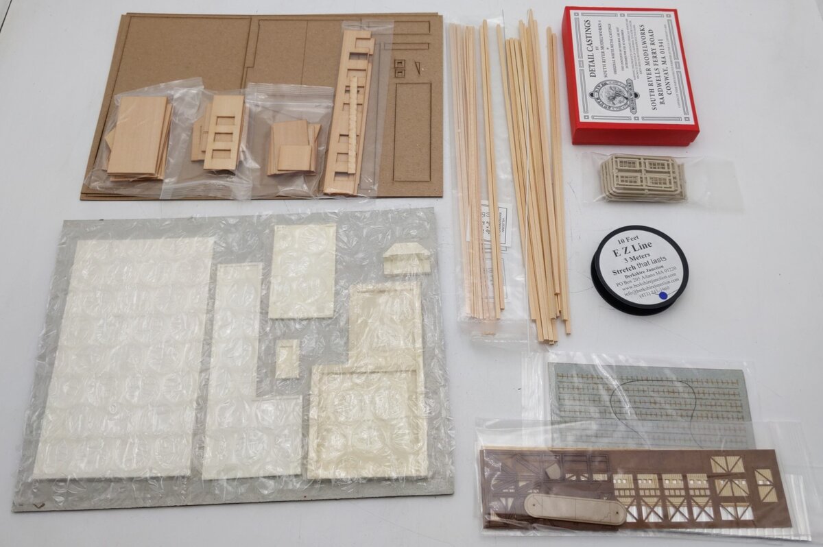 South River Model Works 380 HO Hilltown Entrepreneurs Building Kit NIB