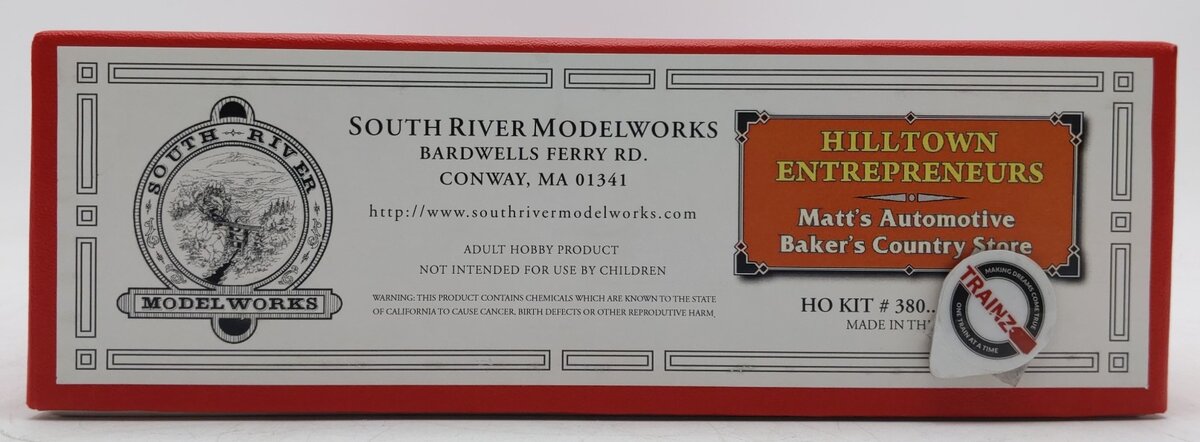 South River Model Works 380 HO Hilltown Entrepreneurs Building Kit NIB