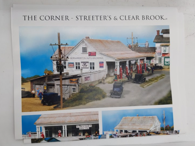 South River Model Works 320 HO The Corner Streeter's & Clear Brook Building Kit LN/Box