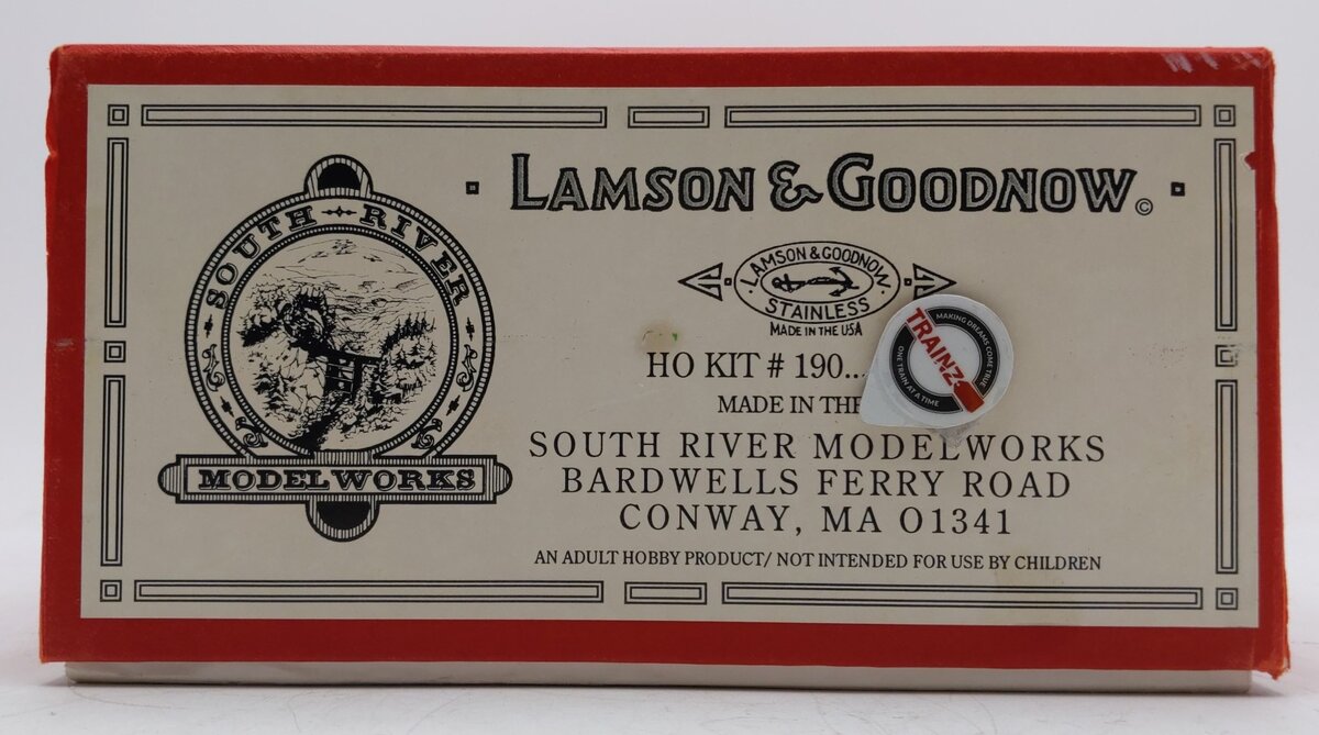 South River Model Works 190 HO Lamson & Goodnow Kit NIB
