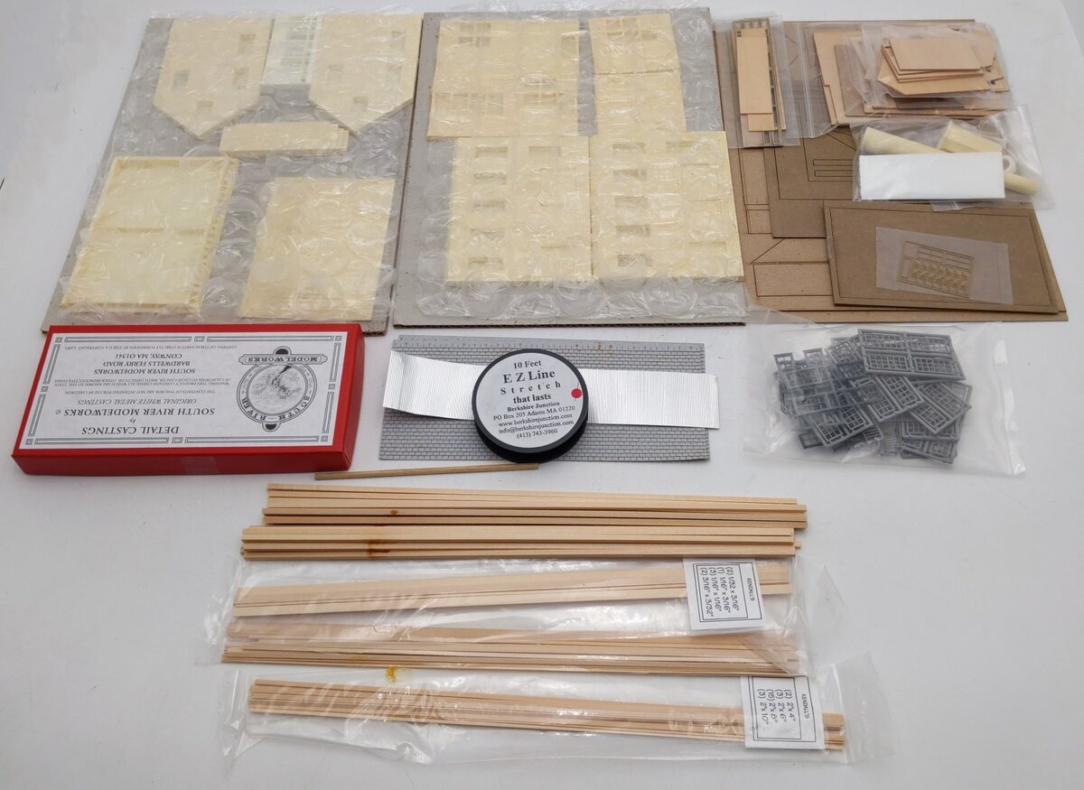 South River Model Works 300 HO Scale Kendall's Building Kit EX/Box