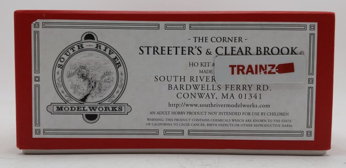 South River Model Works 320 HO The Corner Streeter's & Clear Brook Building Kit NIB