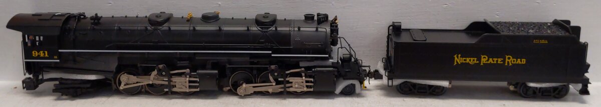 Lionel 6-28076 P O Nickel Plate Road 2-6-6-2 Steam Locomotive & Tender #941 EX/Box