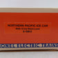 Lionel 6-19813 O Gauge Northern Pacific Operating Ice Car w/Ice Blocks NIB