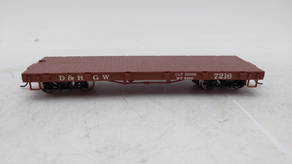 Bachmann 27318 On30 Denver & Rio Grande Western Flat Car #7216