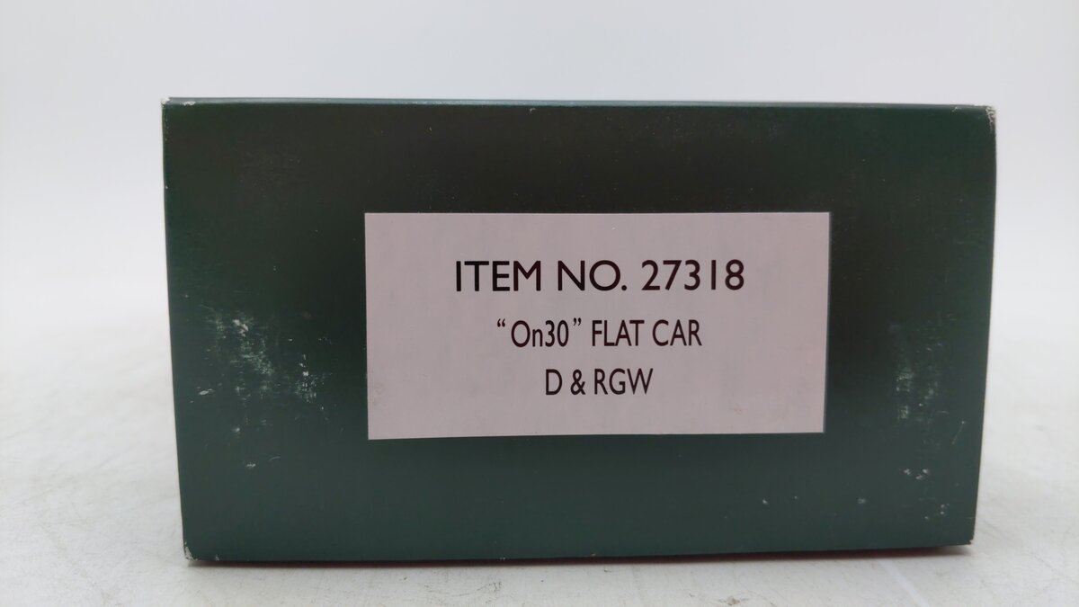 Bachmann 27318 On30 Denver & Rio Grande Western Flat Car #7216