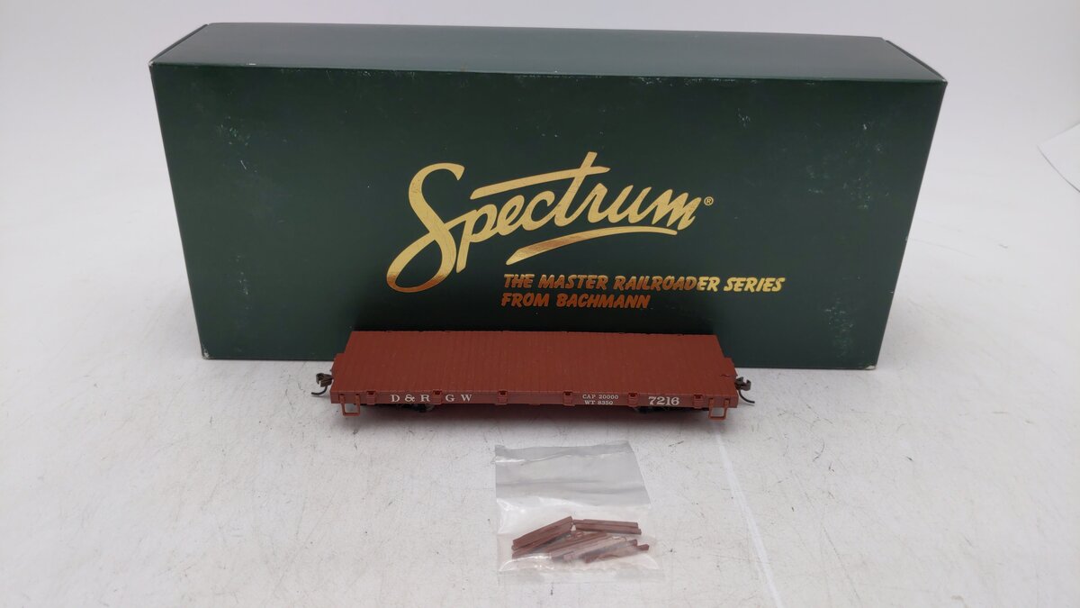 Bachmann 27318 On30 Denver & Rio Grande Western Flat Car #7216