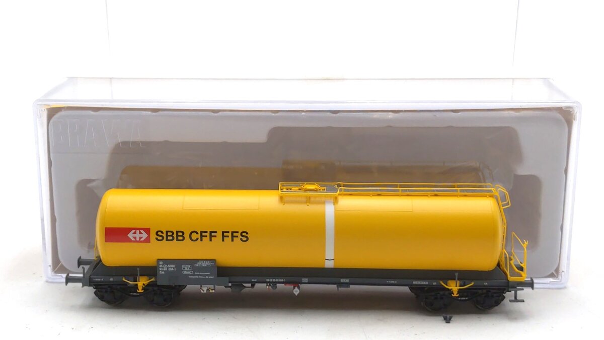 Brawa 48778 HO Scale Swiss Federal Railways 4-axle Tank Car NIB