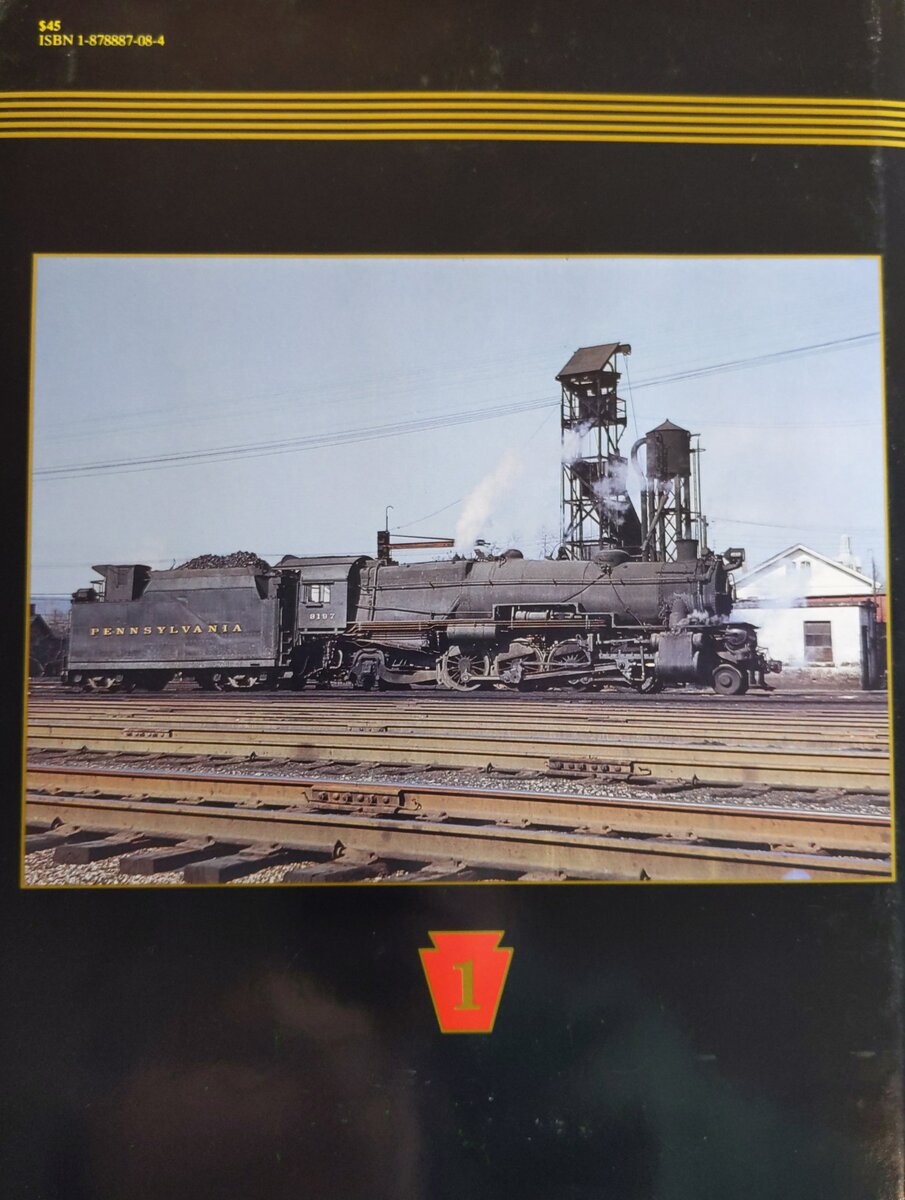 Pennsy Steam Years, Vol. 1 Hardcover Book By David R. Sweetland VG