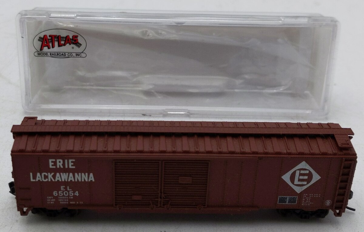 Atlas 36293 N 50' Erie Lackawanna Box Car # 65054