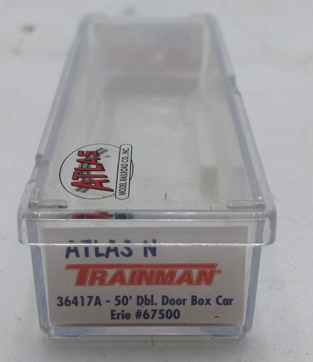 Atlas 36418A N Scale Erie 50' Double Door Boxcar #67532 LN/Box