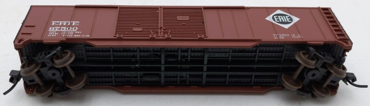 Atlas 36418A N Scale Erie 50' Double Door Boxcar #67532 LN/Box