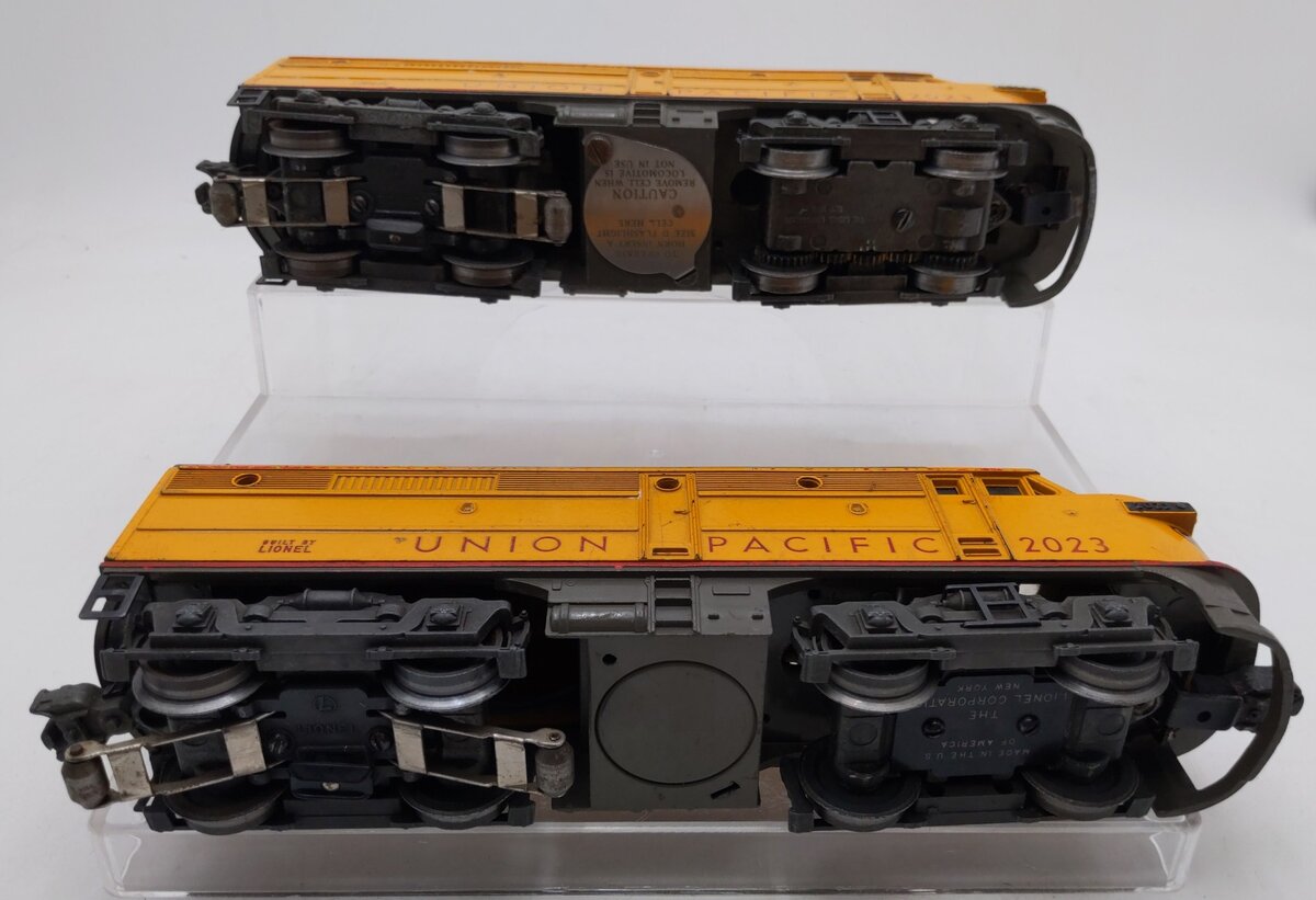 Lionel 2023 Vintage O Union Pacific Alco AA Diesel Locomotive Set VG