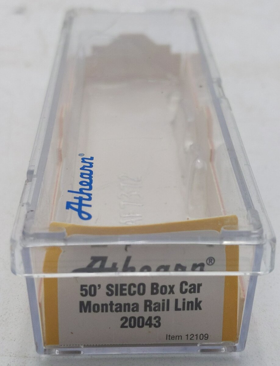 Athearn 12109 N Montana Rail Link 50' SIECO Boxcar #20043