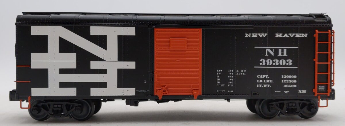 Lionel 6-17766 O Gauge New Haven Boxcar Round Roof #39303