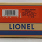 Lionel 6-19755 O Centennial Porthole Lighted Caboose LN/Box