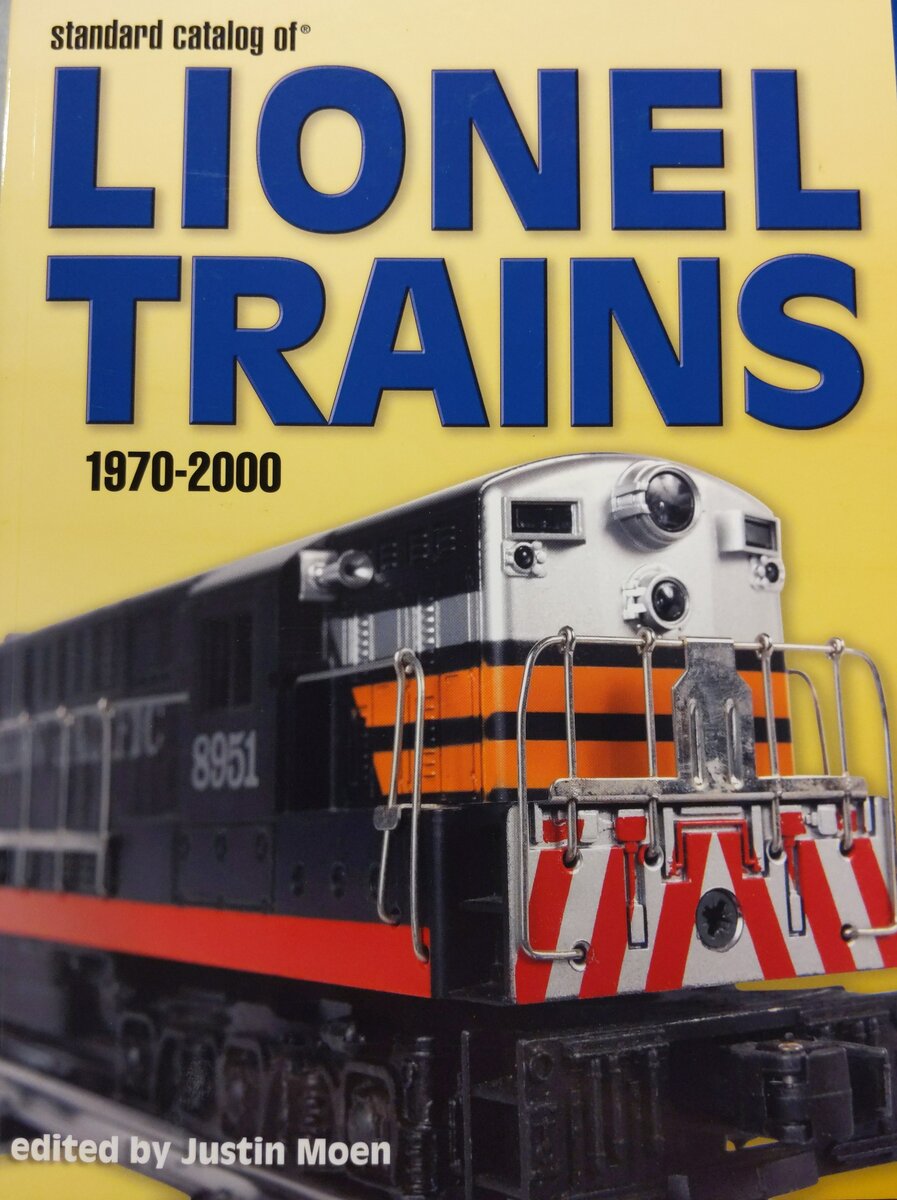 Standard Catalog Of Lionel Trains, 1970-2000 Paperback Book By David Doyle EX