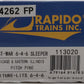 Rapido Trains 113020 HO Chicago & Eastern Illinois 6-4-6 Sleeper (Pitch Pine)