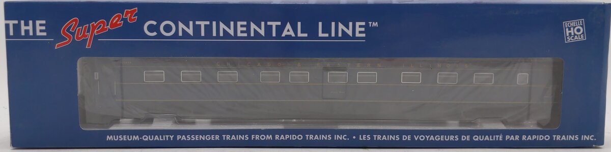 Rapido Trains 113020 HO Chicago & Eastern Illinois 6-4-6 Sleeper (Pitch Pine)