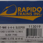 Rapido Trains 113019 HO Chicago & Eastern Illinois 6-4-6 Sleeper (Slash Pine)