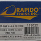 Rapido Trains 113022 HO Chicago & Eastern Illinois 6-4-6 Sleeper (Pond Pine)