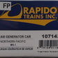 Rapido 107143 HO Northern Pacific Steam Generator Car #H-1