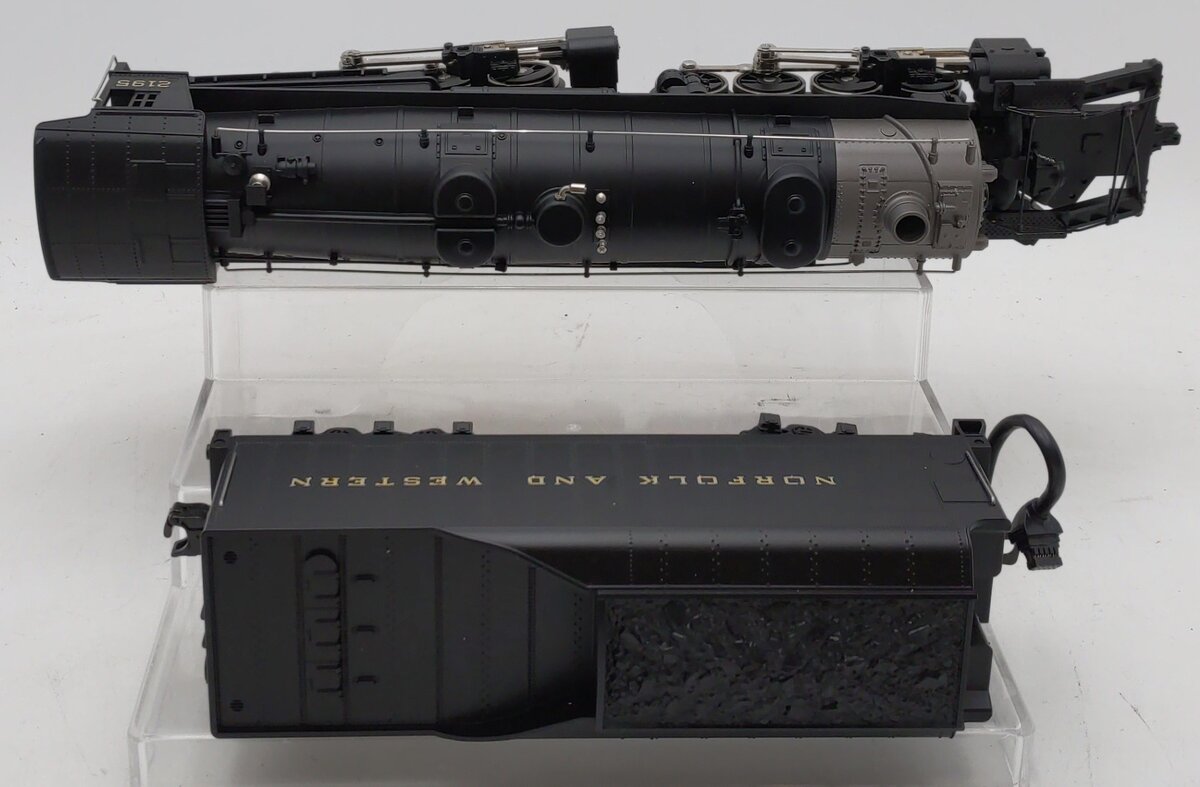 MTH 30-1163-0 O Norfolk & Western 2-8-8-2 Y6b Steam Engine #2195 with LocoSound LN/Box