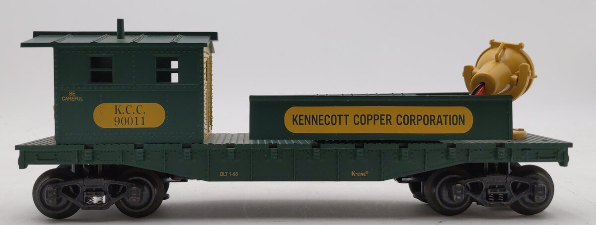 K-Line K-90011 O Gauge Kennecott Copper Corporation Work Caboose #90011 LN/Box