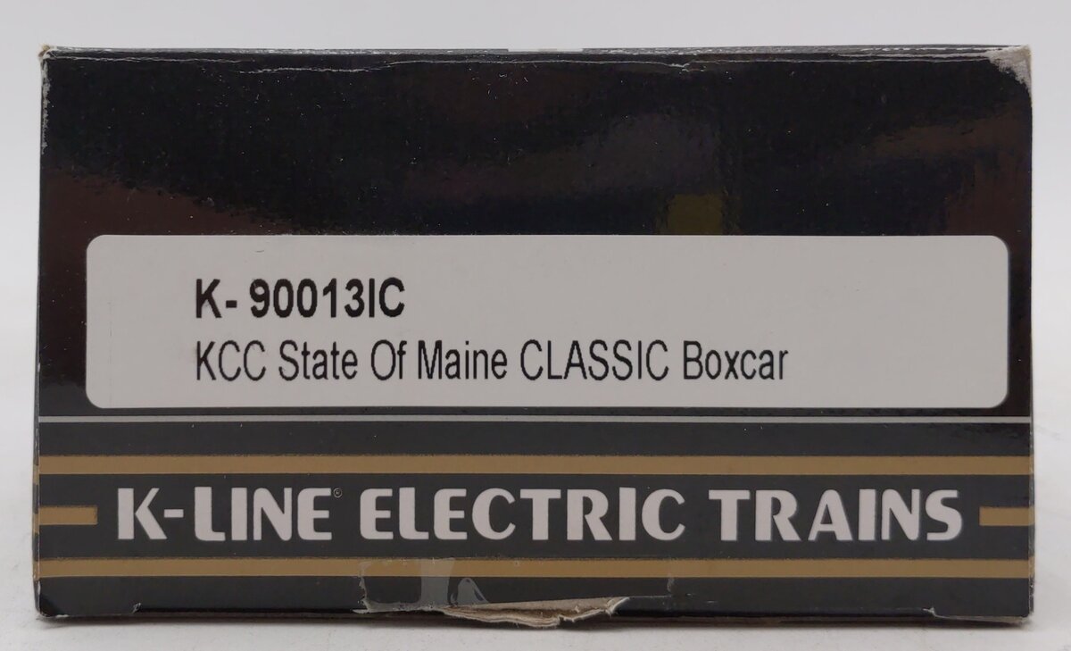 K-Line K90013IC O Gauge KCC State of Maine Boxcar #90013 LN/Box