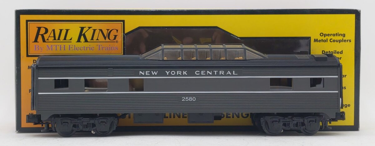 MTH 30-6082 O Gauge New York Central Illuminated Dome Car LN/Box