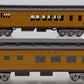 MTH 30-6253 O Union Pacific Madison Combo/Diner Set 3633/5616 (Set of 2) EX/Box