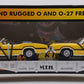 MTH 30-7693 O Gauge MTH Auto Transportation Flatcar w/2 Ertl 1970 Olds 442 Cars LN/Box