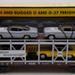 MTH 30-7694 O Gauge MTH Auto Carrier with 4 Die-Cast 1970 Chevy Nova's LN/Box