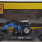 MTH 30-7622 O Gauge Depressed Center Flat w/ Ertl New Holland Tractor #21136 NIB