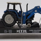 MTH 30-7622 O Gauge Depressed Center Flat w/ Ertl New Holland Tractor #21136 NIB