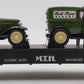 MTH 30-7671 O Gauge MTH Transport Flatcar W/Ertl '30 1/2 Ton Panel Van LN/Box