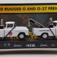 MTH 30-7640 O Gauge Union 76 Flatcar w/Ertl Tow Trucks LN/Box