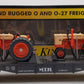 MTH 30-7642 O Gauge Farm Transportation Flat Car with Ertl Case Tractors LN/Box