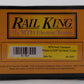 MTH 30-7647 O Gauge Auto Flatcar with 2 Ertl 1950 Panel Trucks NIB