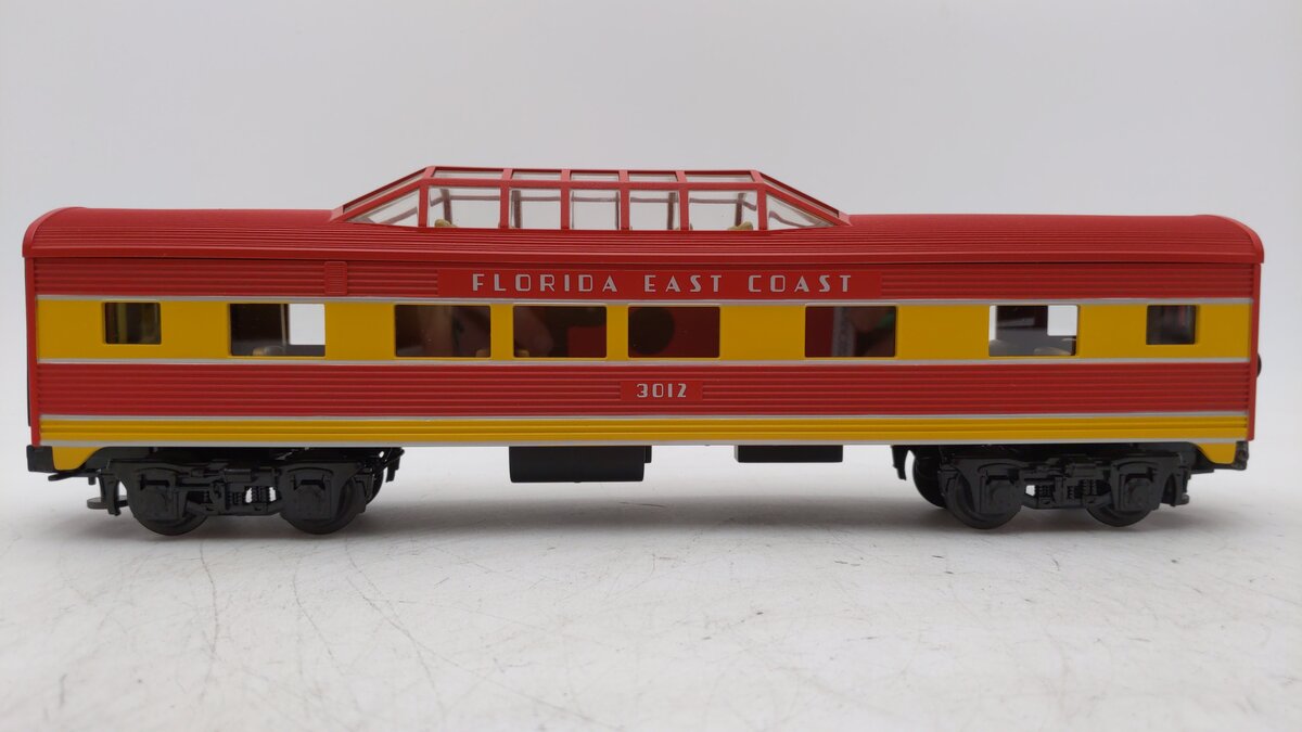MTH 30-6042 FEC O27 Streamlined Vista Dome Car #3012 LN/Box
