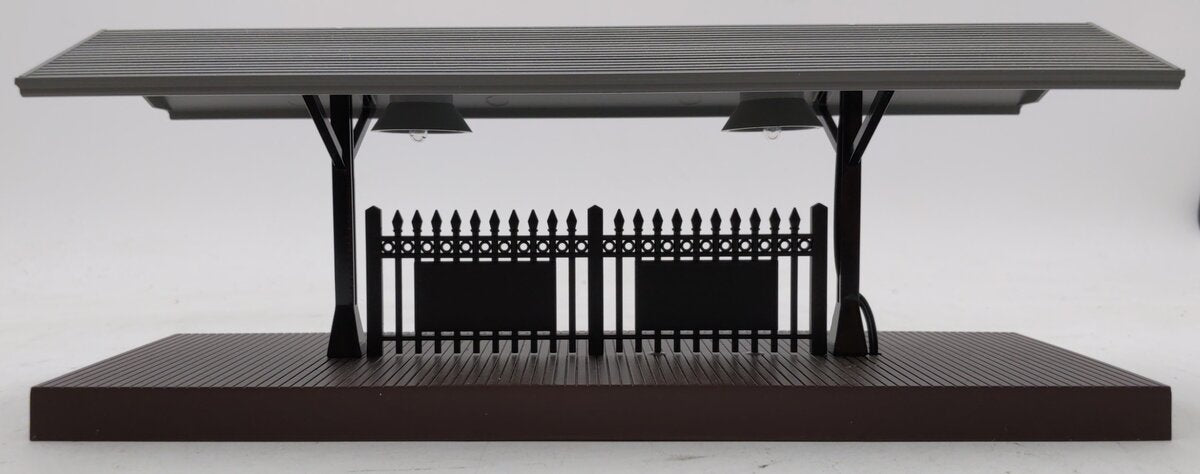 MTH 30-9006 O Gauge Passenger Station Platform (Gray Roof/Brown Base) LN/Box