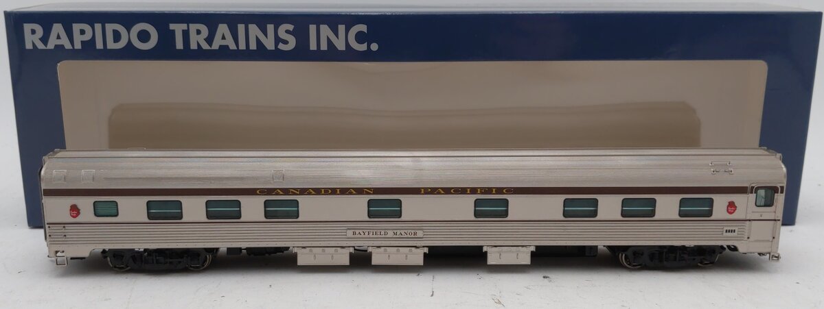 Rapido Trains 119001 HO CP Maroon Scheme Budd Manor Sleeper Car #10305